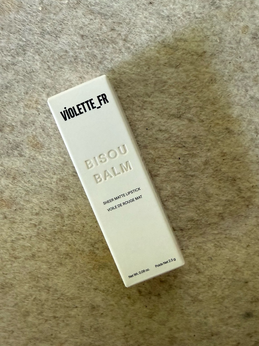 Violette_FR Bisou Balm Sheer Matte Lipstick - Mon Cherie - Picture 4 of 5